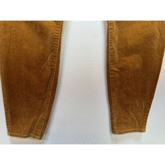 Talbots Women's Corduroy Jegging Pants Slim Leg Stretch Sz 12 Brown Solid Casual - Picture 7 of 11